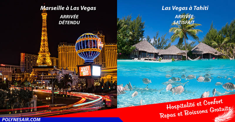 Voyage de Marseille à Tahiti avec Polynesair