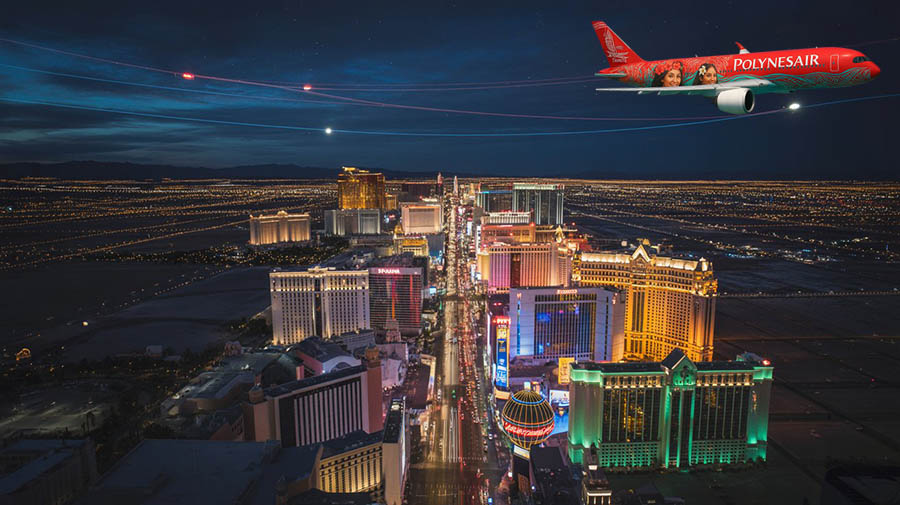 Escale à Las Vegas avec Polynesair