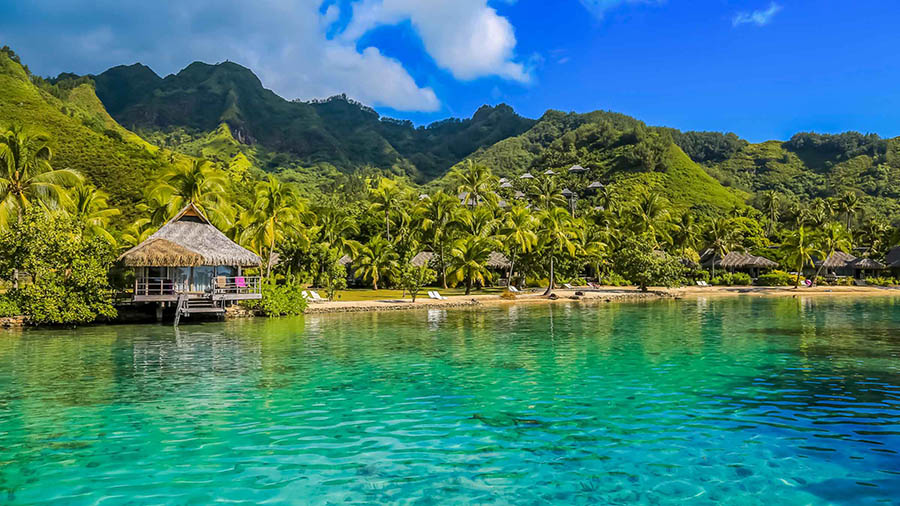Plage magnifique de Moorea