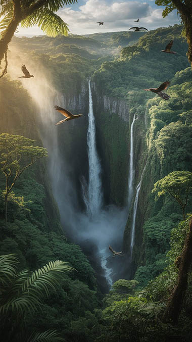 Cascade aux iles Marquises 2
