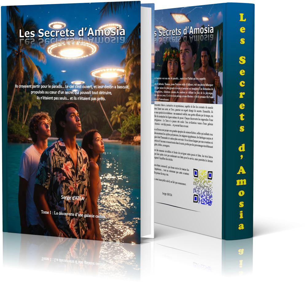 Couverture livre Les Secrets d'Amosia - tome 1