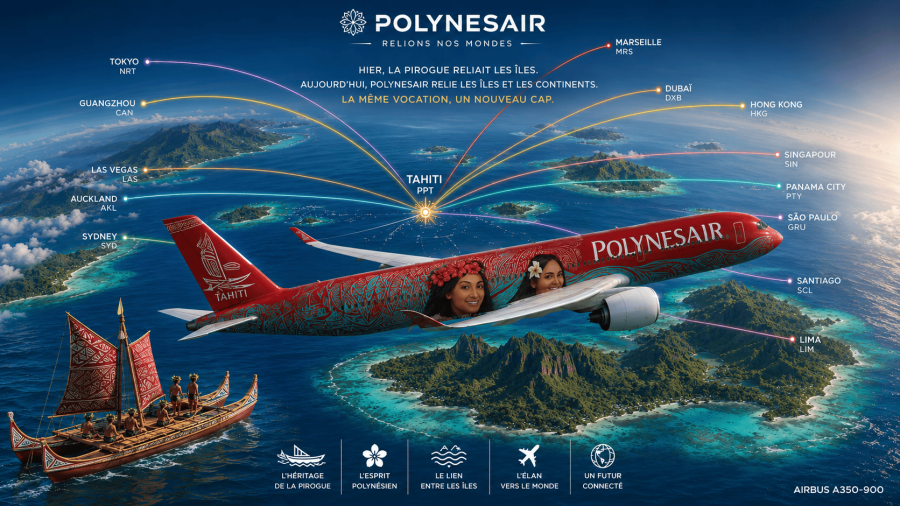 RÉSEAU AÉRIEN POLYNESAIR