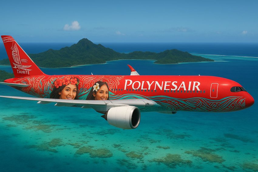 POLYNESAIR - Compagnie aérienne HUB Tahiti Faa'a
