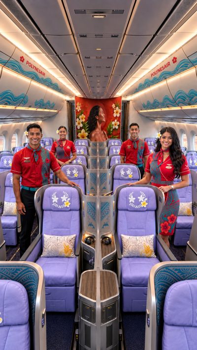 POLYNESAIR cabine classe affaire