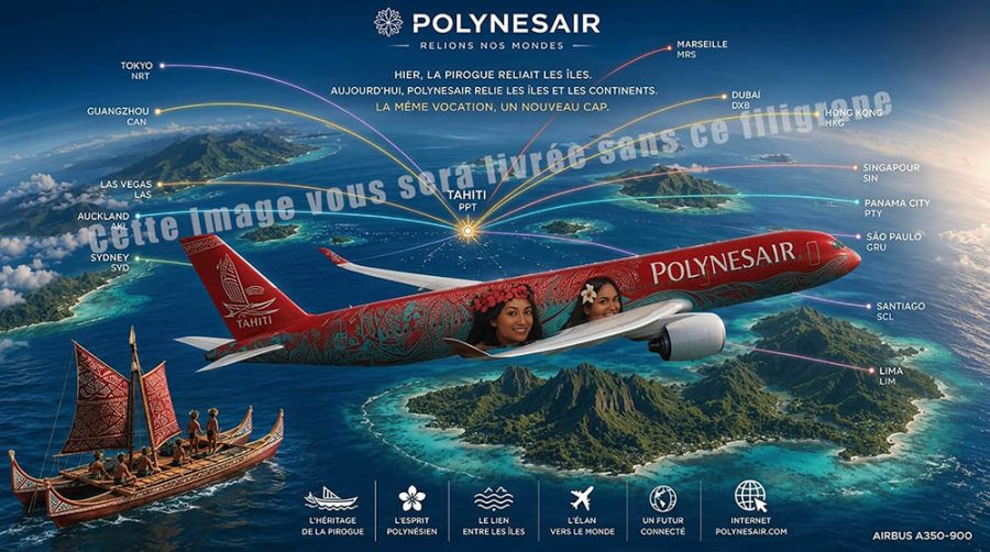 Tableau numérique de POLYNESAIR-1000